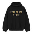 Fear Of God Essentials Fleece Hoodie Black FW24