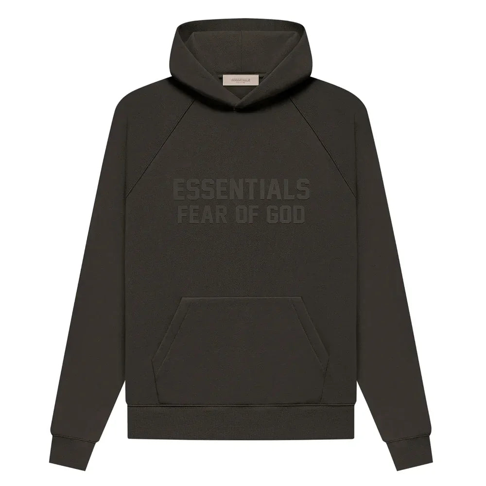 Fear of God Essentials Hoodie Off Black