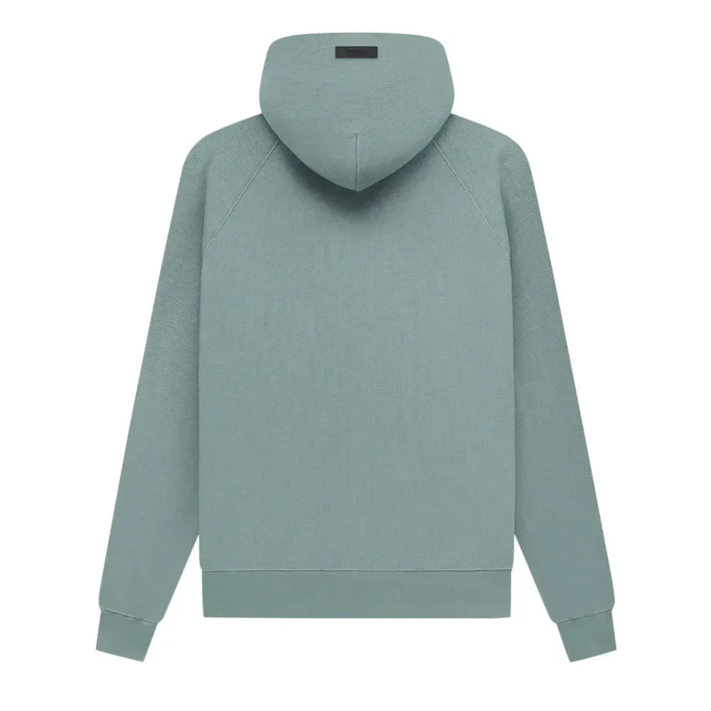 Fear Of God Essentials Waffle Raglan Hoodie Sycamore
