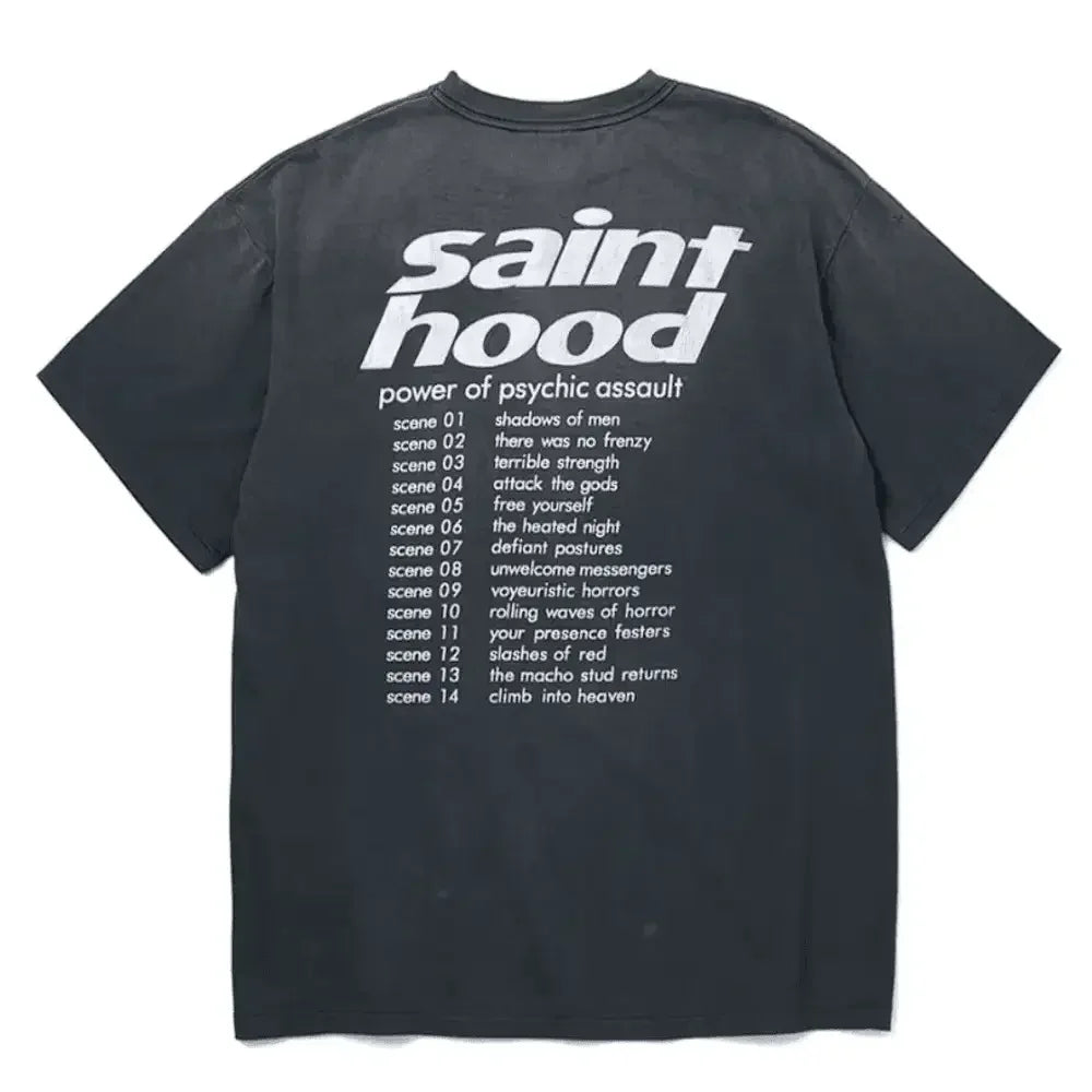 Neighborhood x Saint Michael Saint Hood Bike T-Shirt Vintage Black
