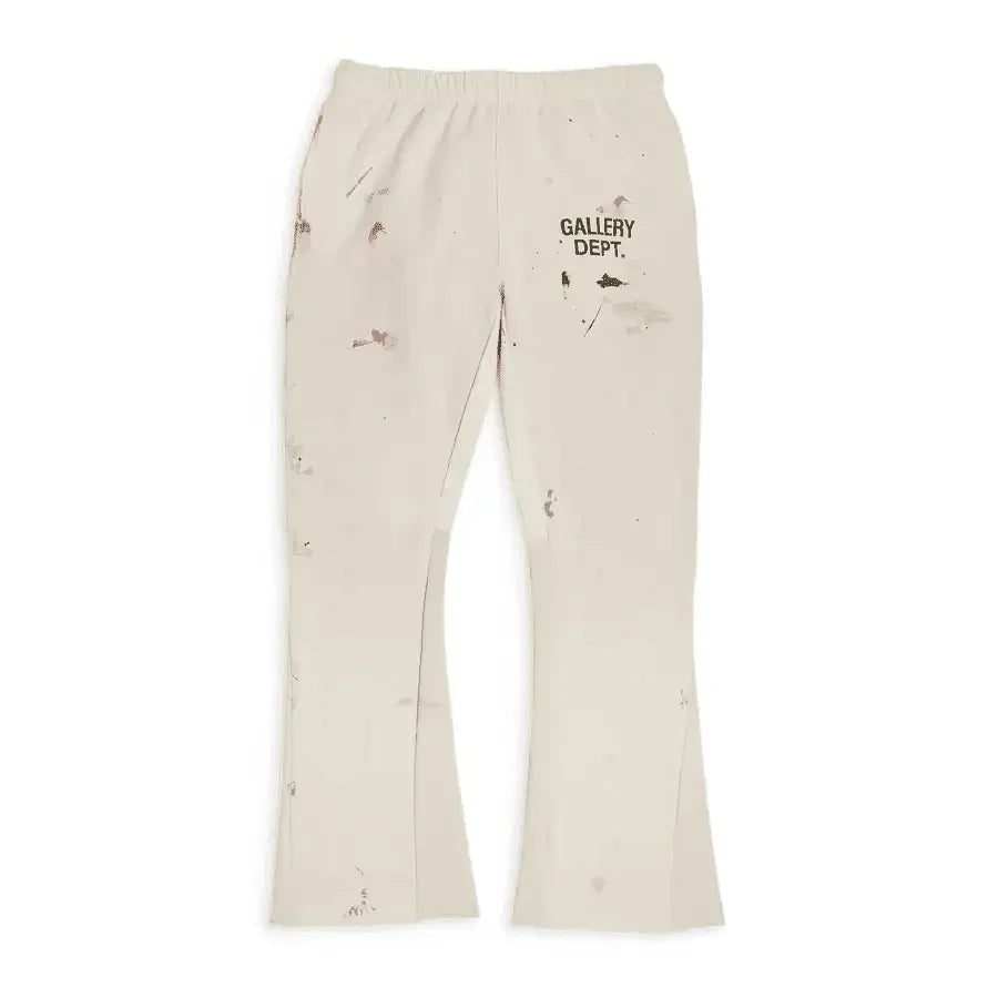 Gallery Dept. GD Painted Flare Sweatpant White