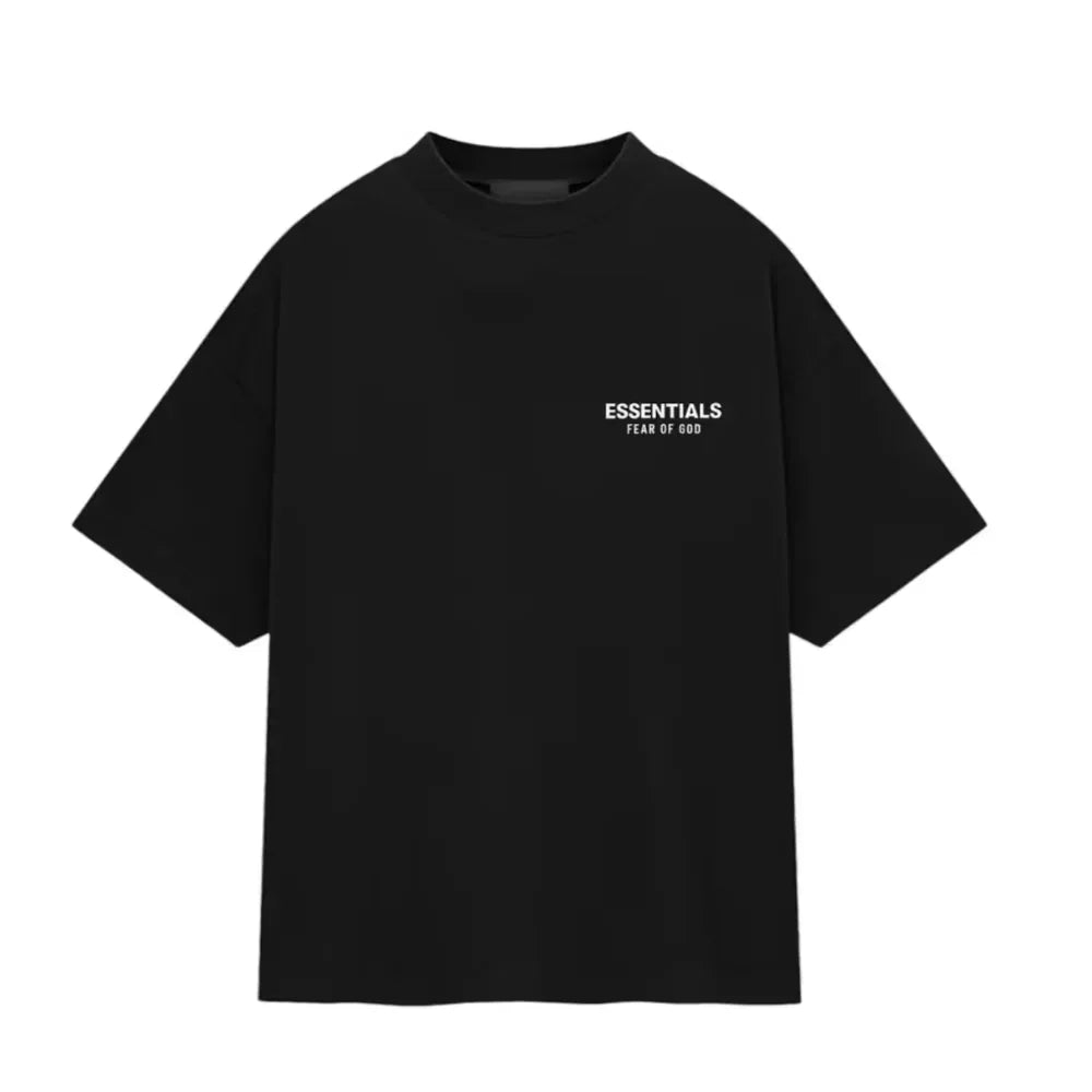 Fear of God Essentials Jersey Crewneck T-Shirt Black