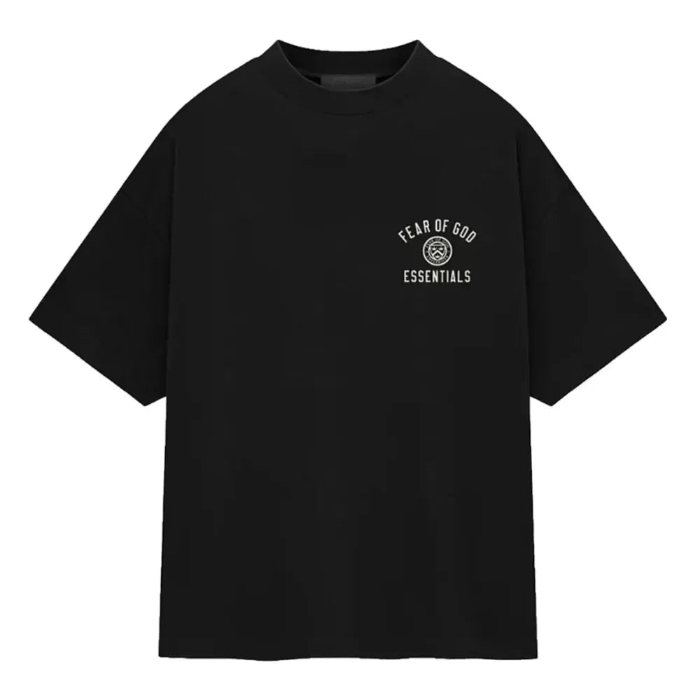 Fear Of God Essentials Jersey Crewneck Tee Black