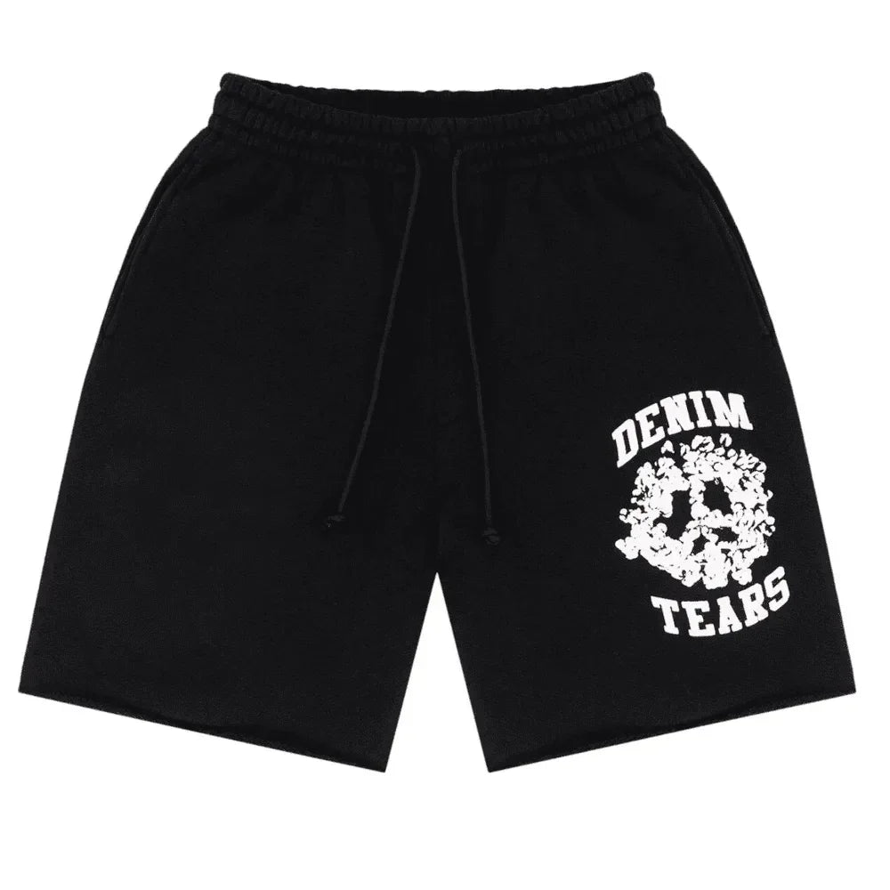 Denim Tears University Shorts Black