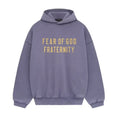 Fear of God Essentials Heavy Fleece Hoodie Lavender