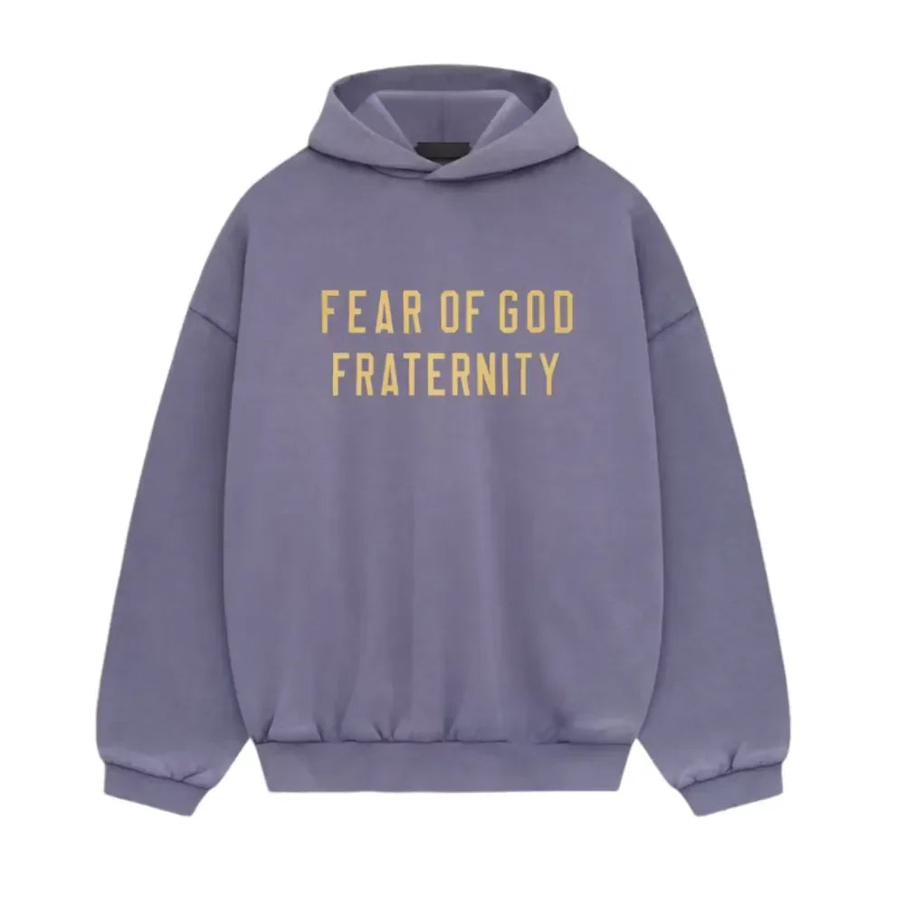 Fear of God Essentials Heavy Fleece Hoodie Lavender