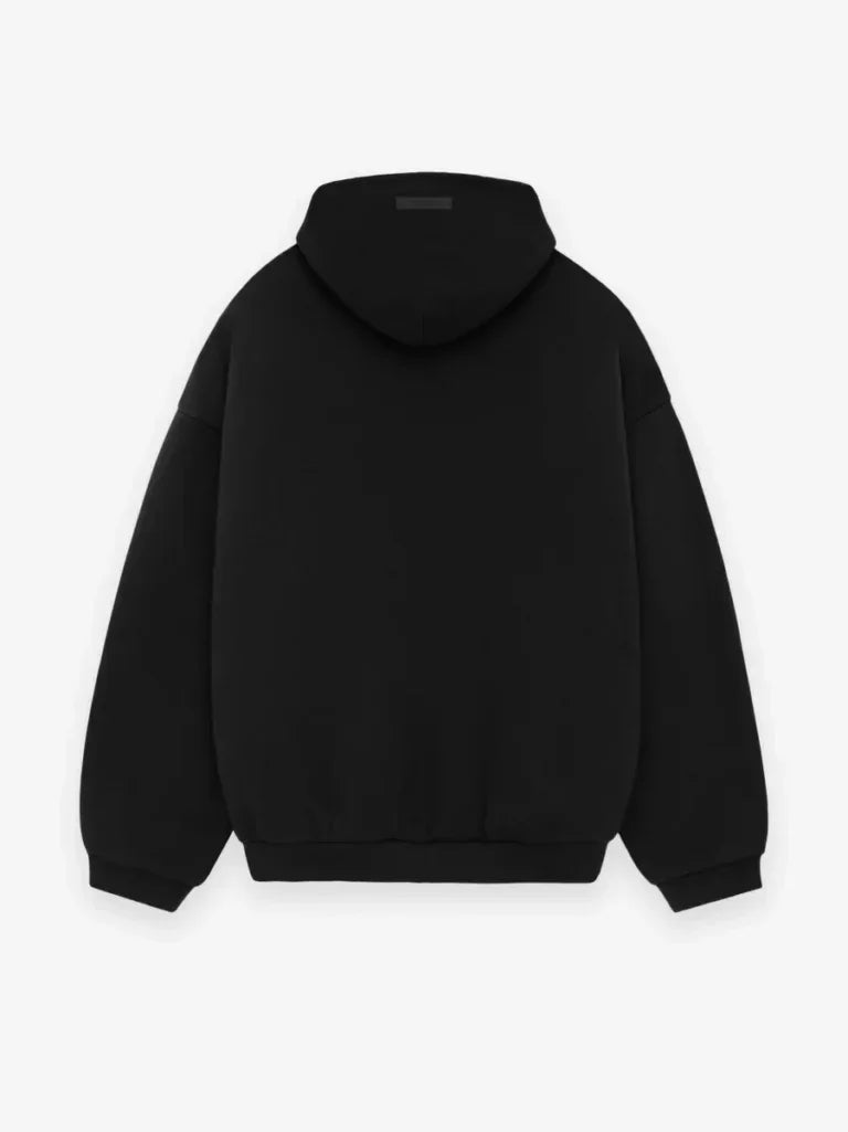 Fear Of God Essentials Fleece Hoodie Black FW24