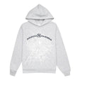Sp5der Arach NY Phobia Hoodie Ash Grey