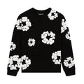 Denim Tears Long Sleeve Cotton Wreath T-shirt Black