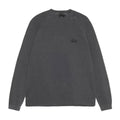 Stussy Raglan Thermal Long-Sleeve Crew Washed Black