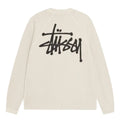 Stussy Raglan Thermal Long-Sleeve Crew Bone