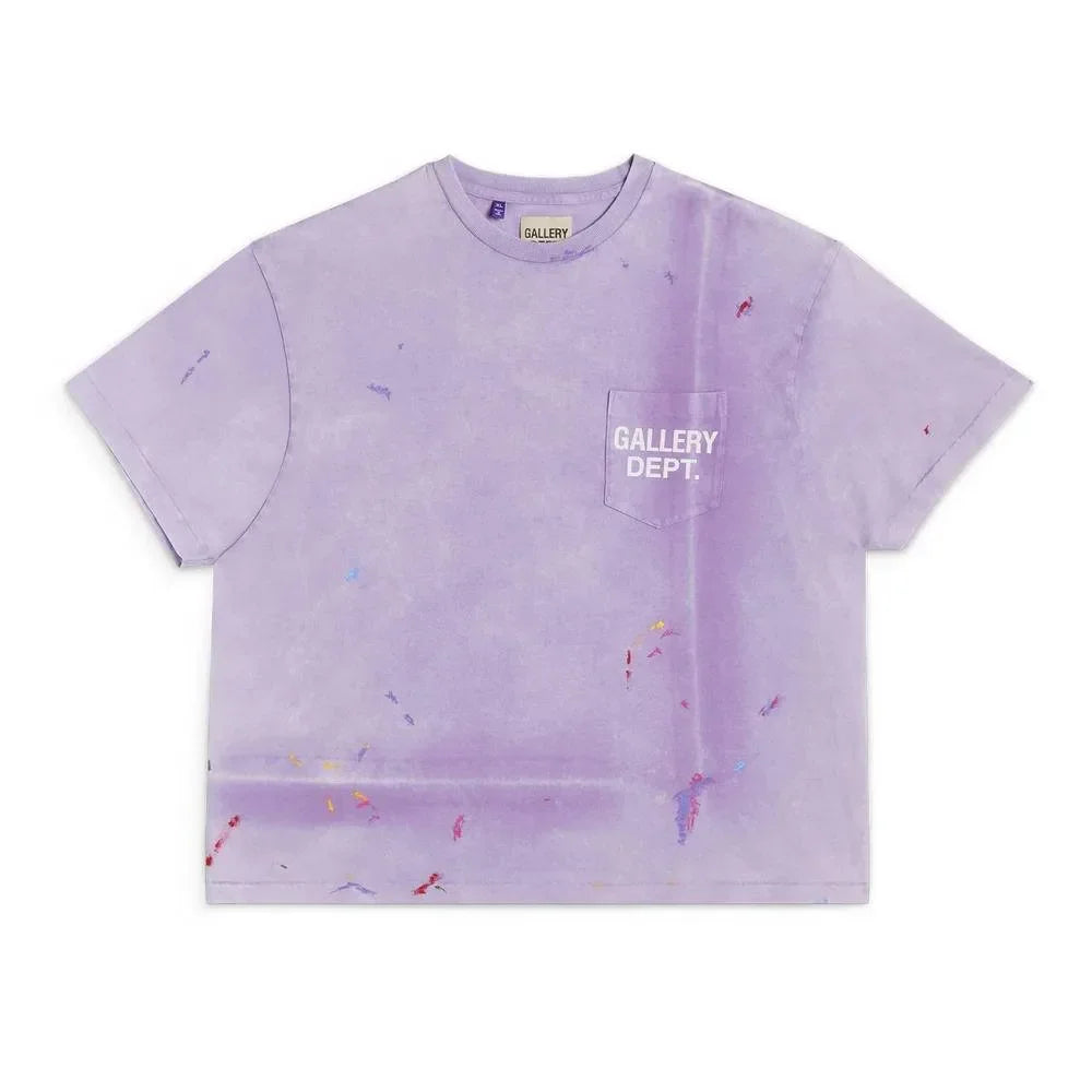 Gallery Dept. Vintage Logo Painted Tee Purple