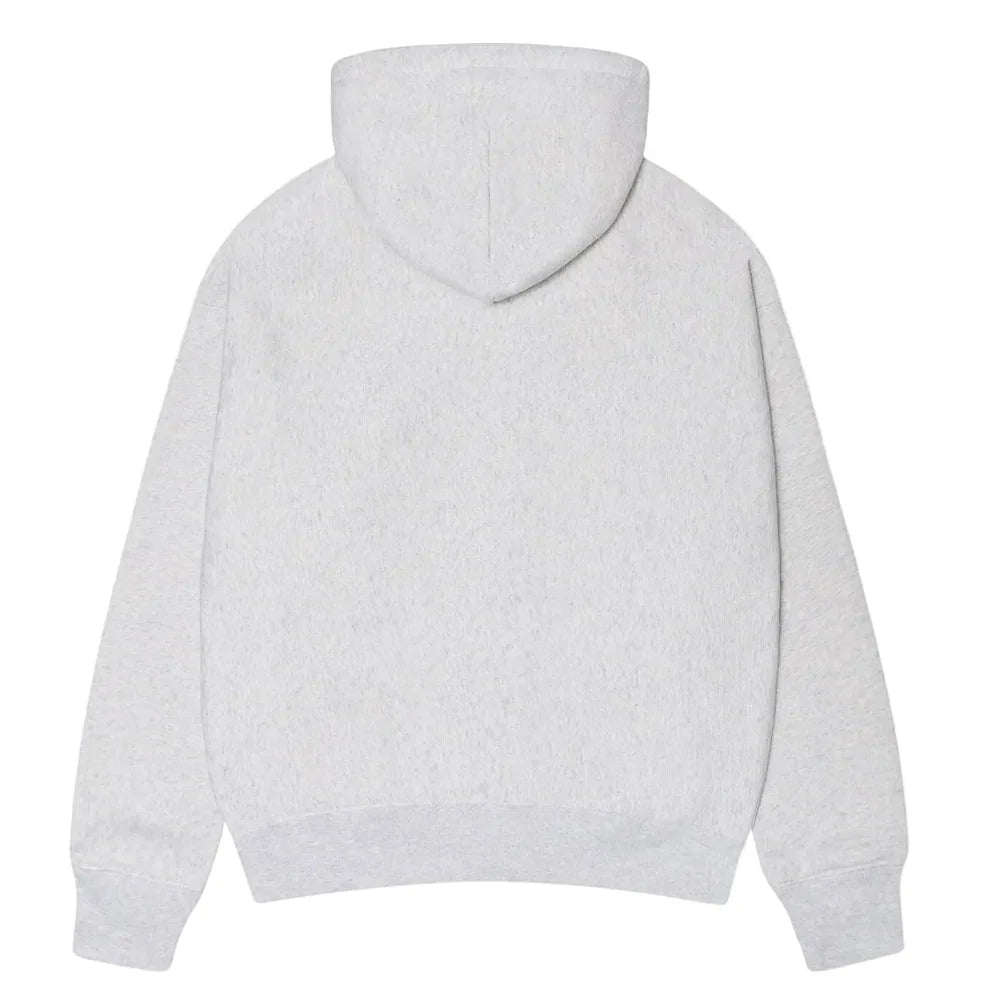 Stussy Established Zip Hoodie Ash Heather