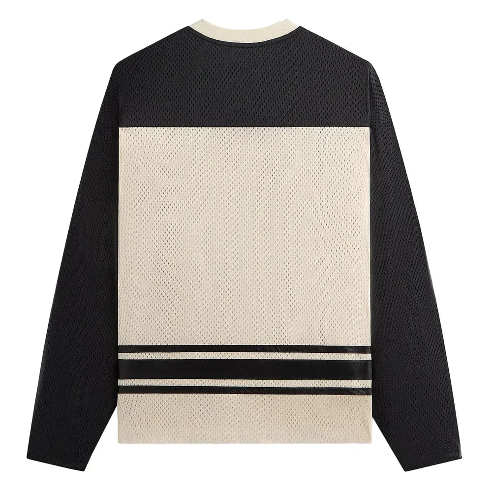 Kith Malik Long-Sleeve Mesh Jersey Sandrift
