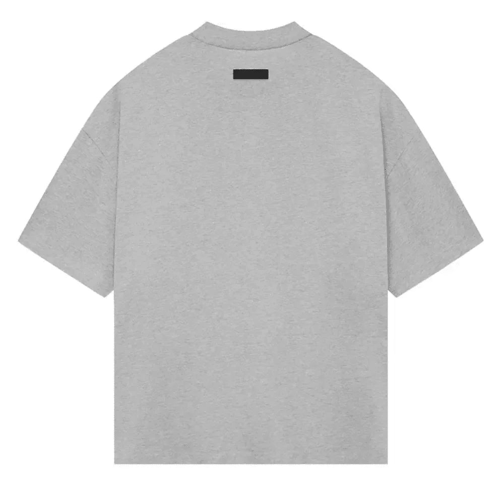 Fear Of God Essentials Heavy Jersey Crewneck T-Shirt Light Heather Grey