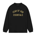 Fear Of God Essentials Jersey Long-Sleeve Tee Black