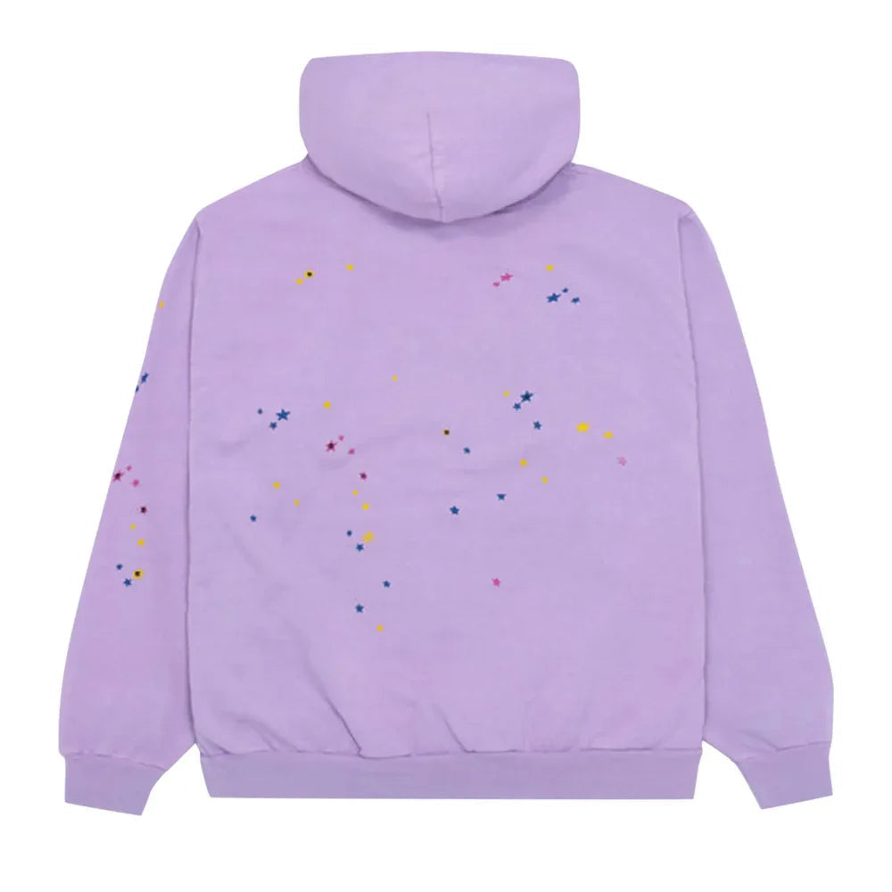 Sp5der Açaí Hoodie Purple