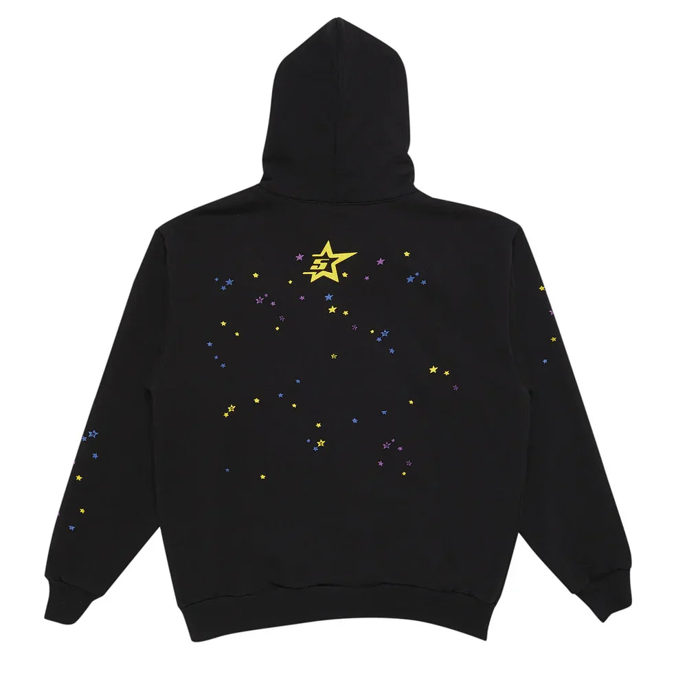 Sp5der P*nk V2 Hoodie Black