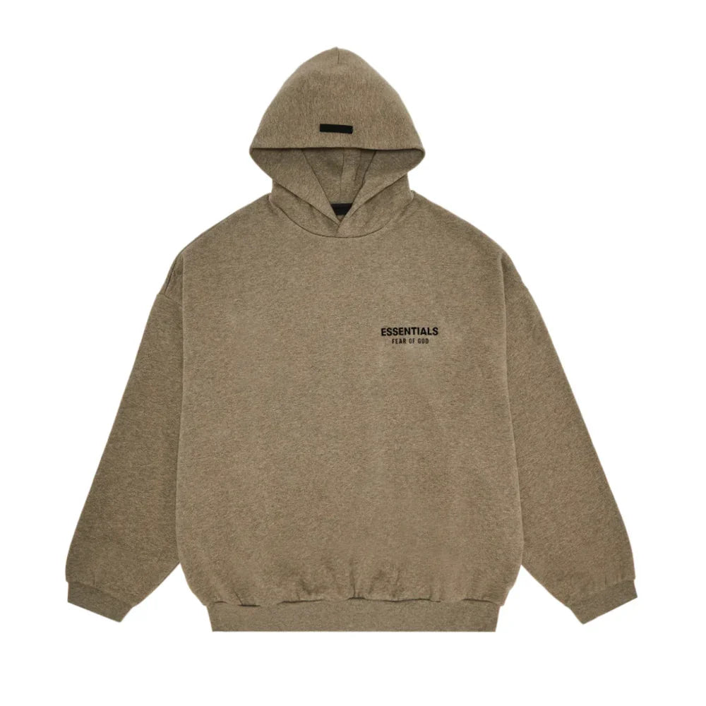 Fear of God Essentials Fleece Hoodie II Heather Gray FW24