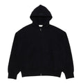 Fear of God Essentials Classic Full Zip-Up Hoodie Jet Black