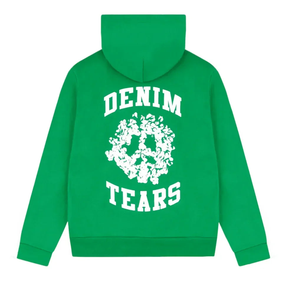 Denim Tears Denim University Zip Hoodie Green
