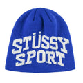 Stussy Sport Jacquard Skullcap Beanie Blue