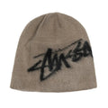 Stussy Brushed Out Stock Skullcap Sand