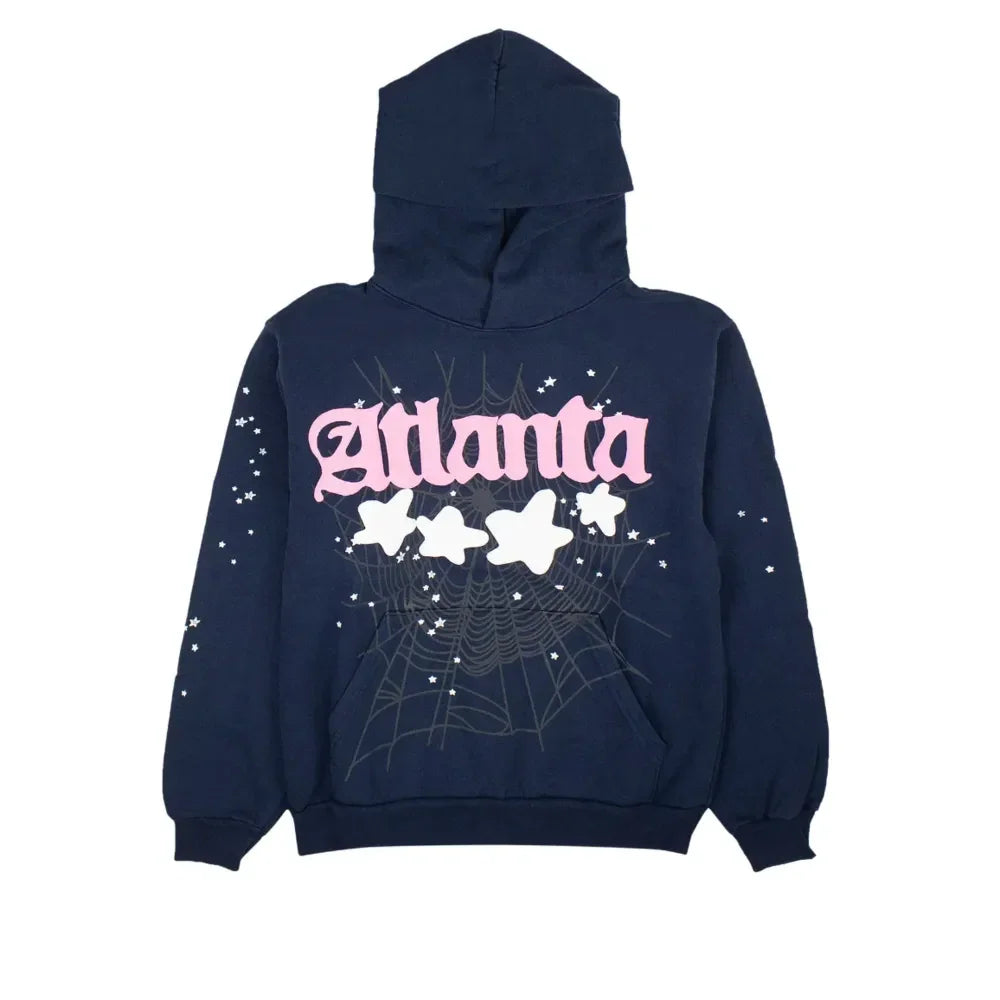 Sp5Der Atlanta Hoodie Navy