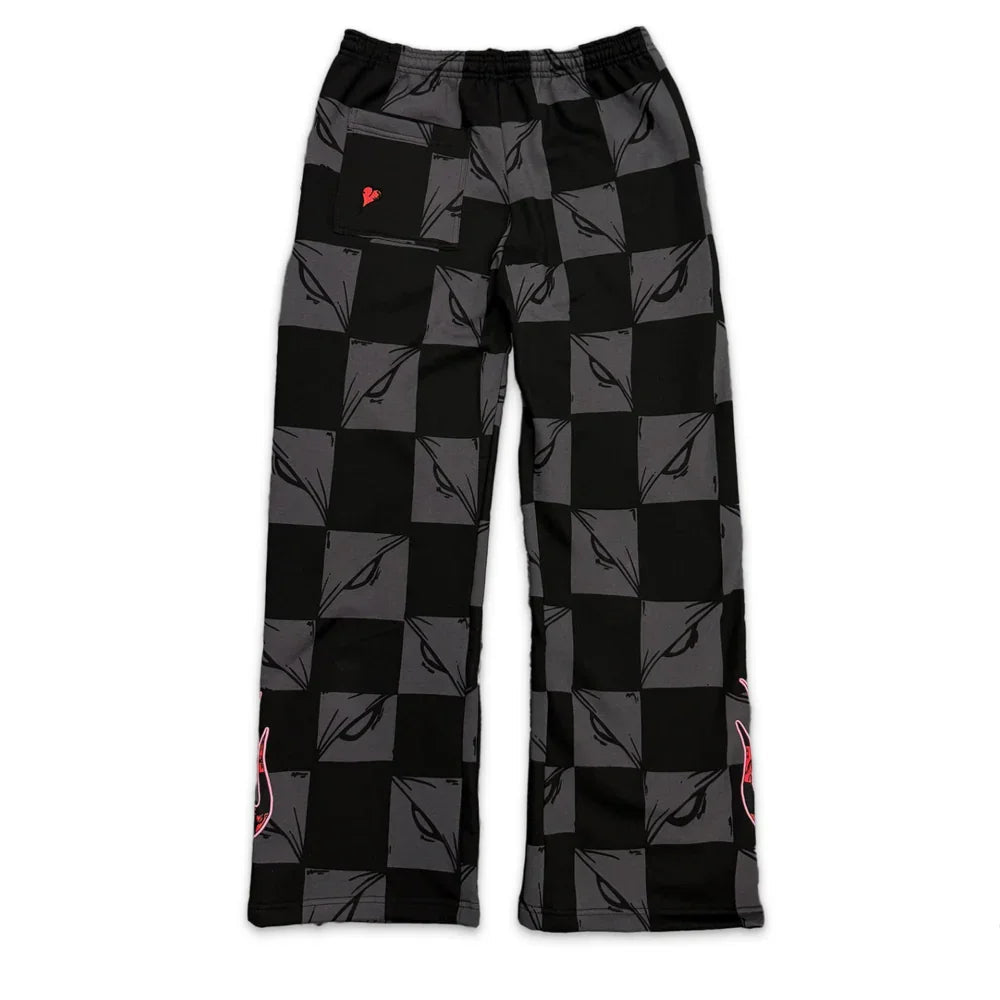 MATTY BOY 99 EYES SWEATPANTS ATLFLAMES BLACK/GREY