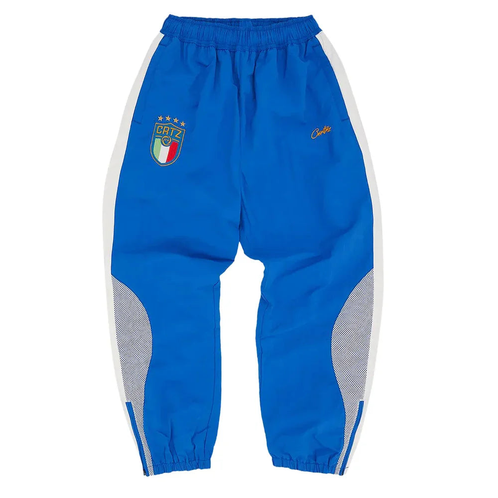 Corteiz Italia Shuku Pant Blue/White