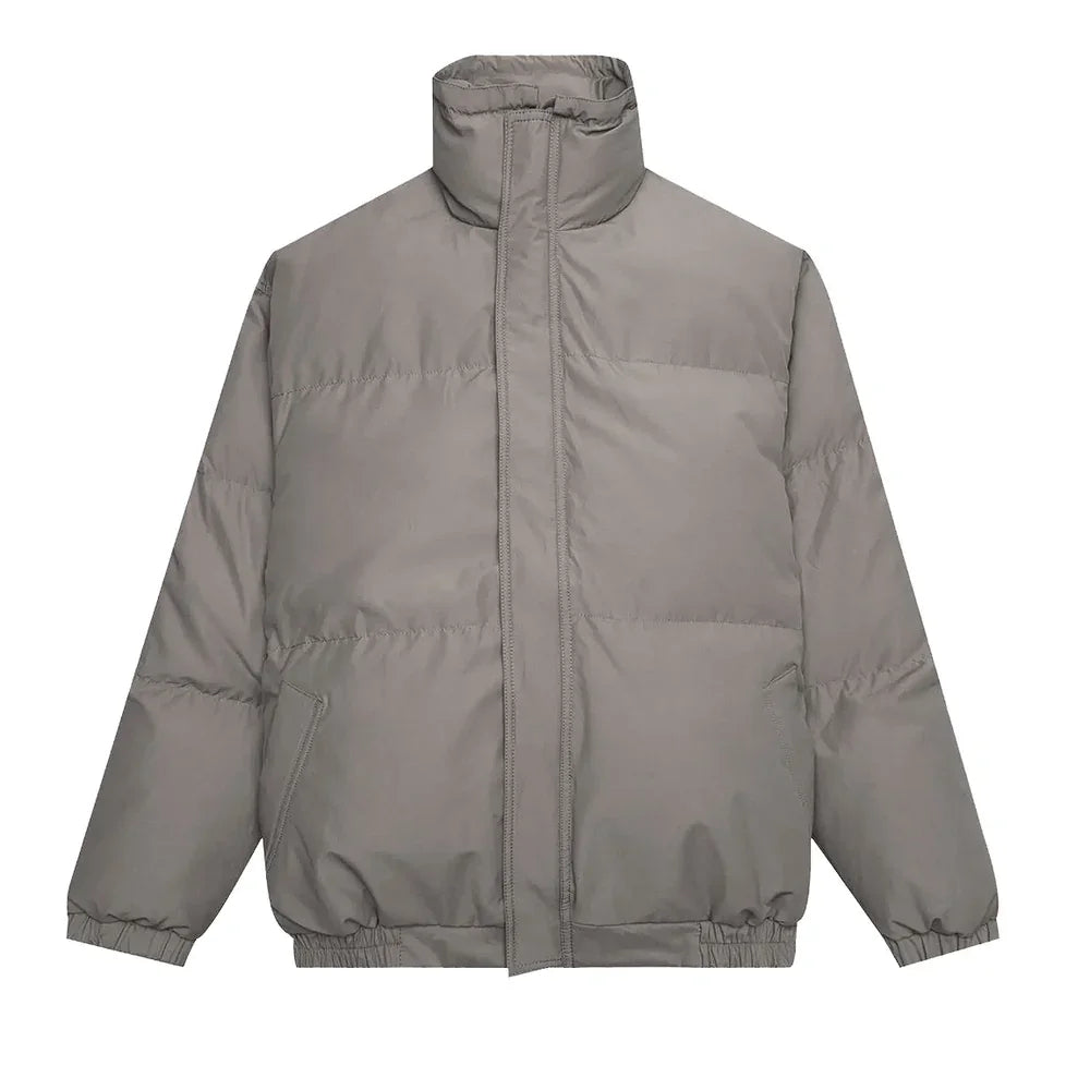 Fear of God Essentials Puffer Jacket Cement