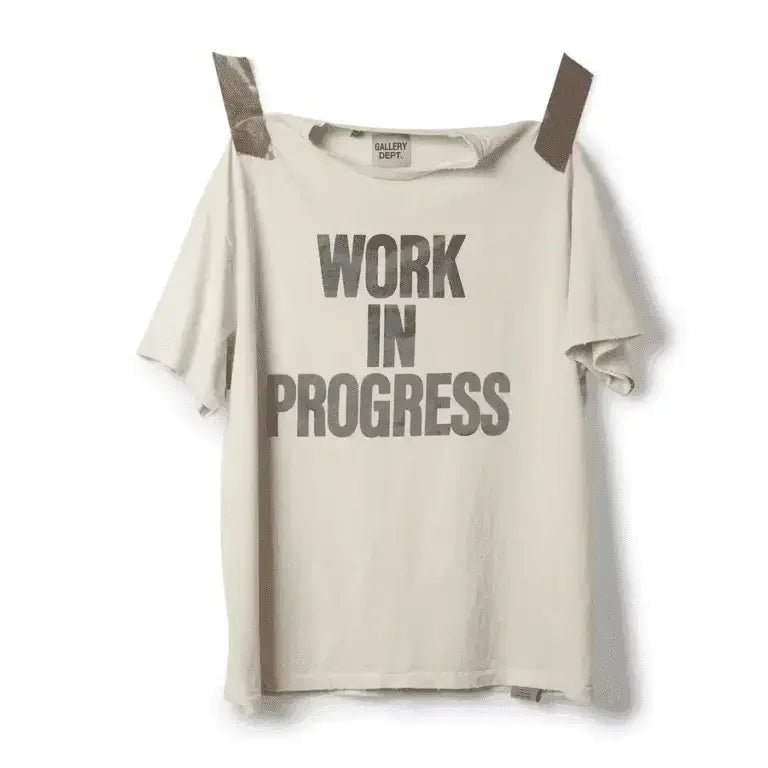 Gallery Dept. Work in Progress Tee White