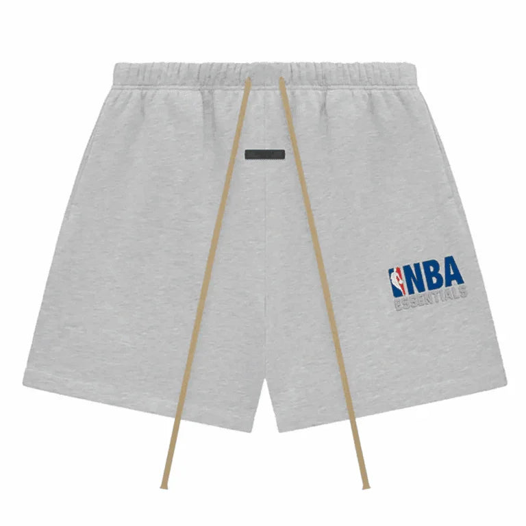 Fear of God Essentials x NBA Sweatshorts Light Heather