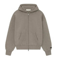 Fear of God Essentials Classic Full Zip-Up Hoodie Homestead Heather