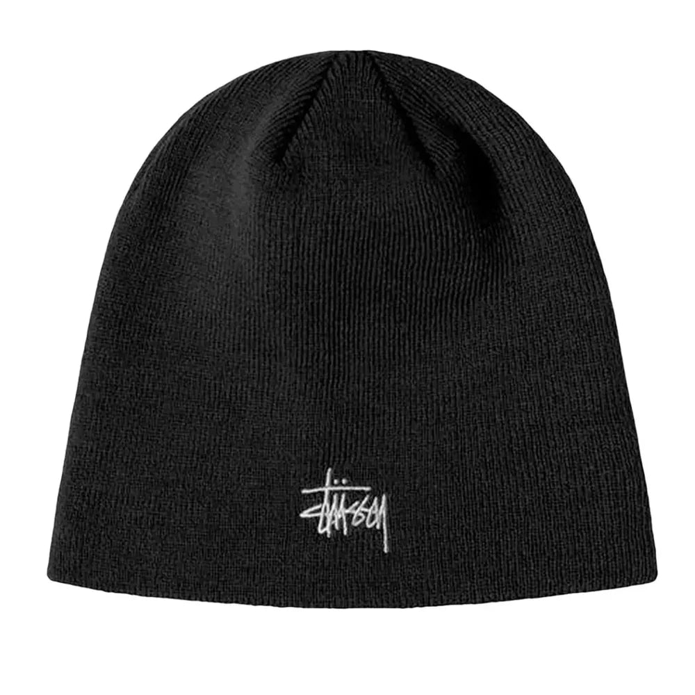 Stussy Basic Skullcap Beanie Black