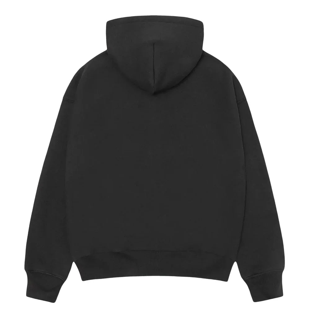 Stussy Established Zip Hoodie Black