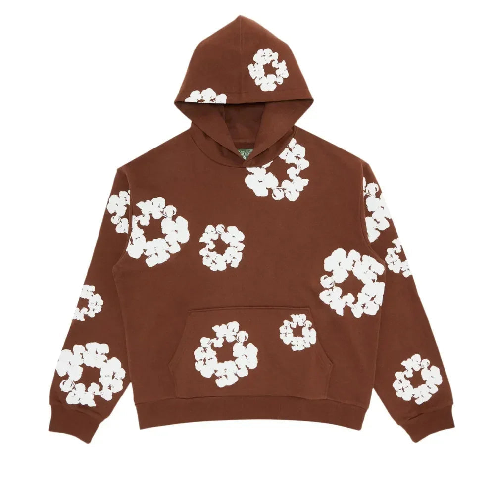 Denim Tears The Cotton Wreath Sweatshirt Brown