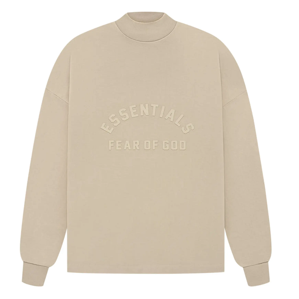 Fear of God Essentials Long-Sleeve Tee Dusty Beige