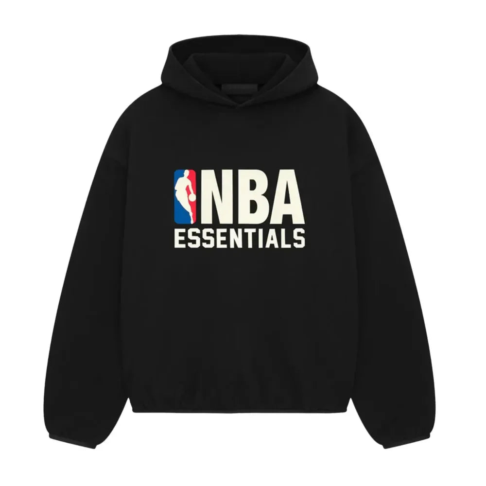 Fear of God Essentials NBA Hoodie Black