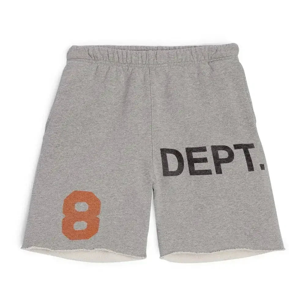 Gallery Dept. Logo Sweat Shorts Heather Grey