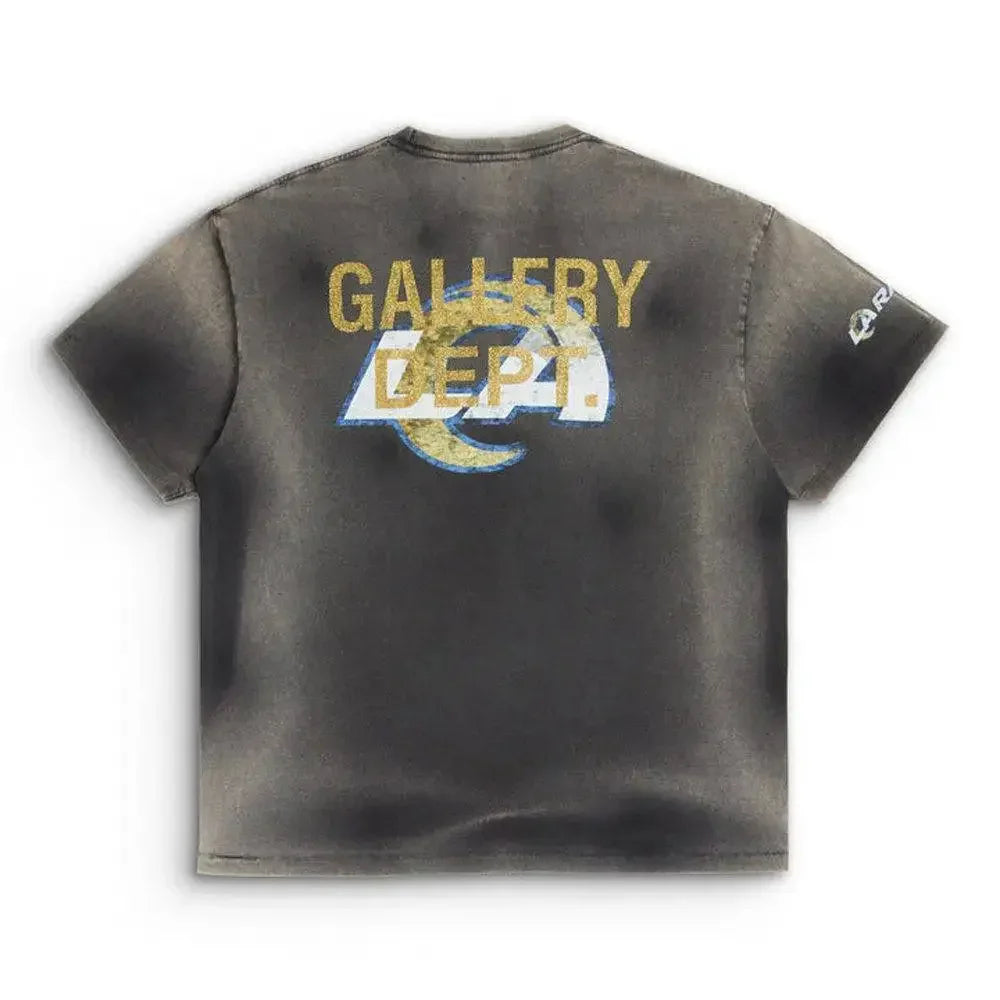 GALLERY DEPT. x LA Rams Sunfaded Tee Black