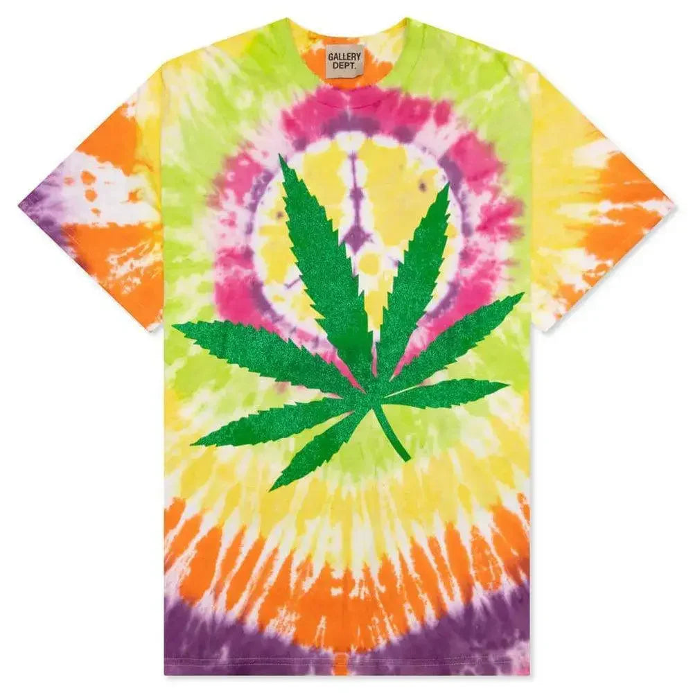 Gallery Dept. Weed Tee Tie Dye