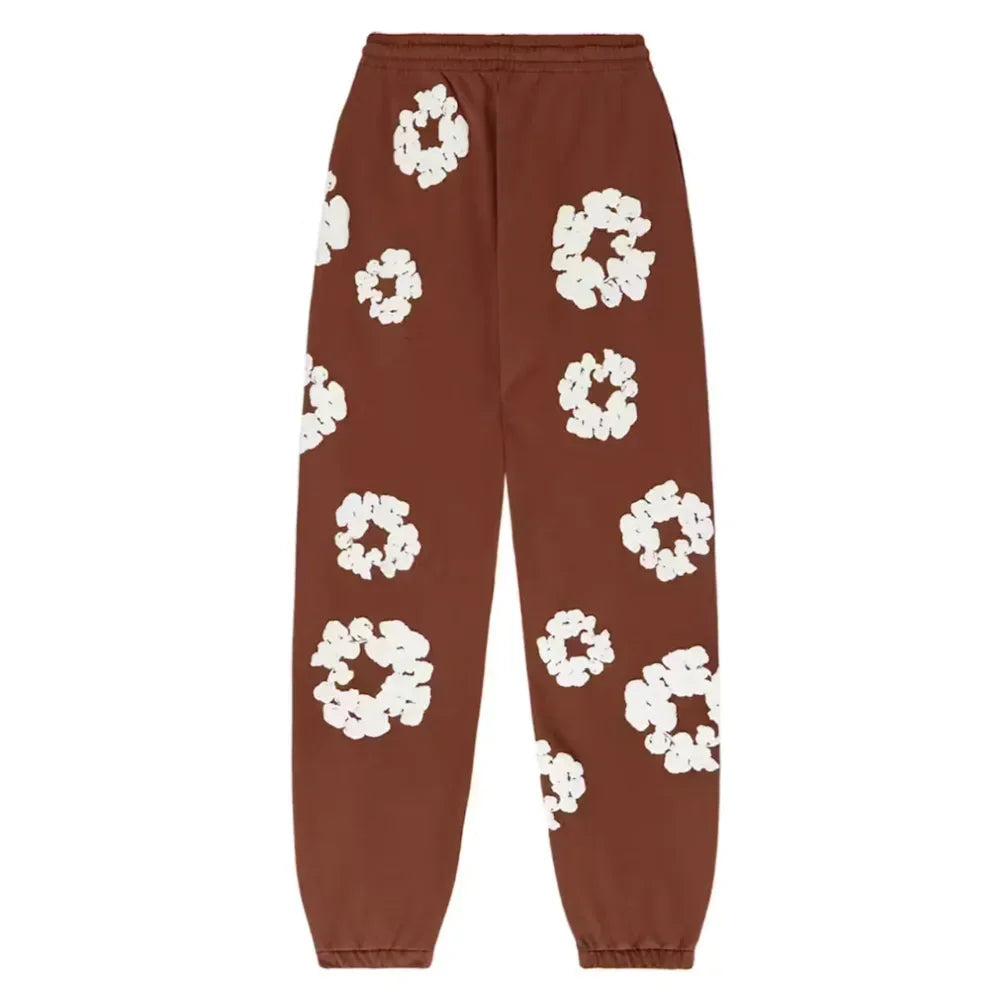 Denim Tears The Cotton Wreath Sweatpants Brown