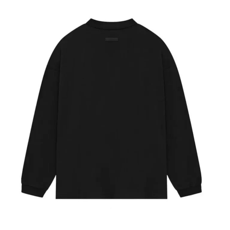 Fear Of God Essentials Jersey Long-Sleeve Tee Black