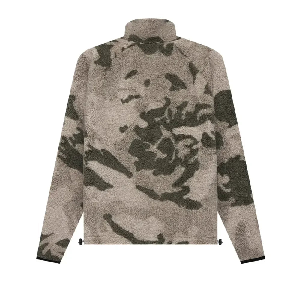Fear of God Essentials Polar Fleece Full Zip Jacket Camo