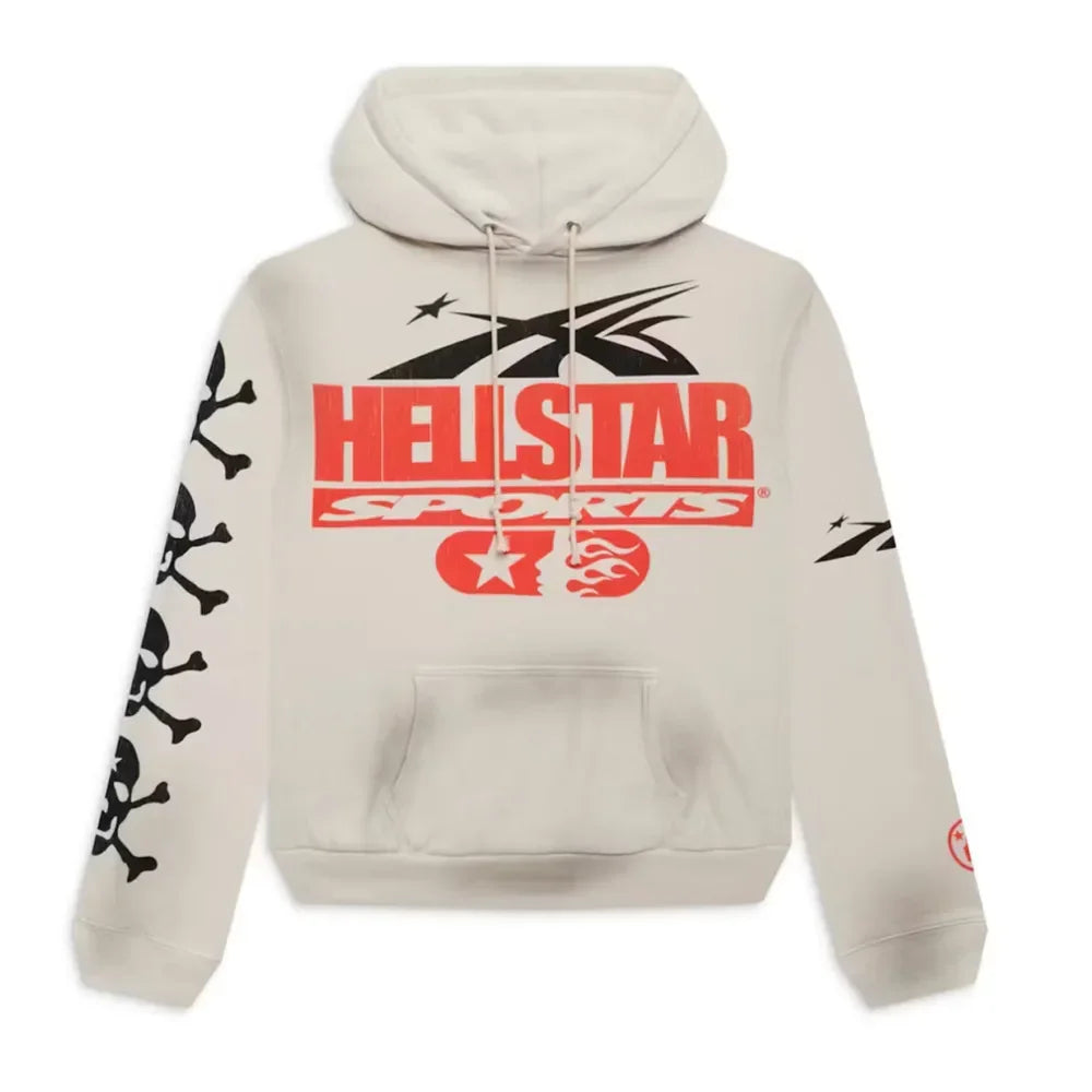Hellstar If You Don’t Like Us Beat Us Hoodie White