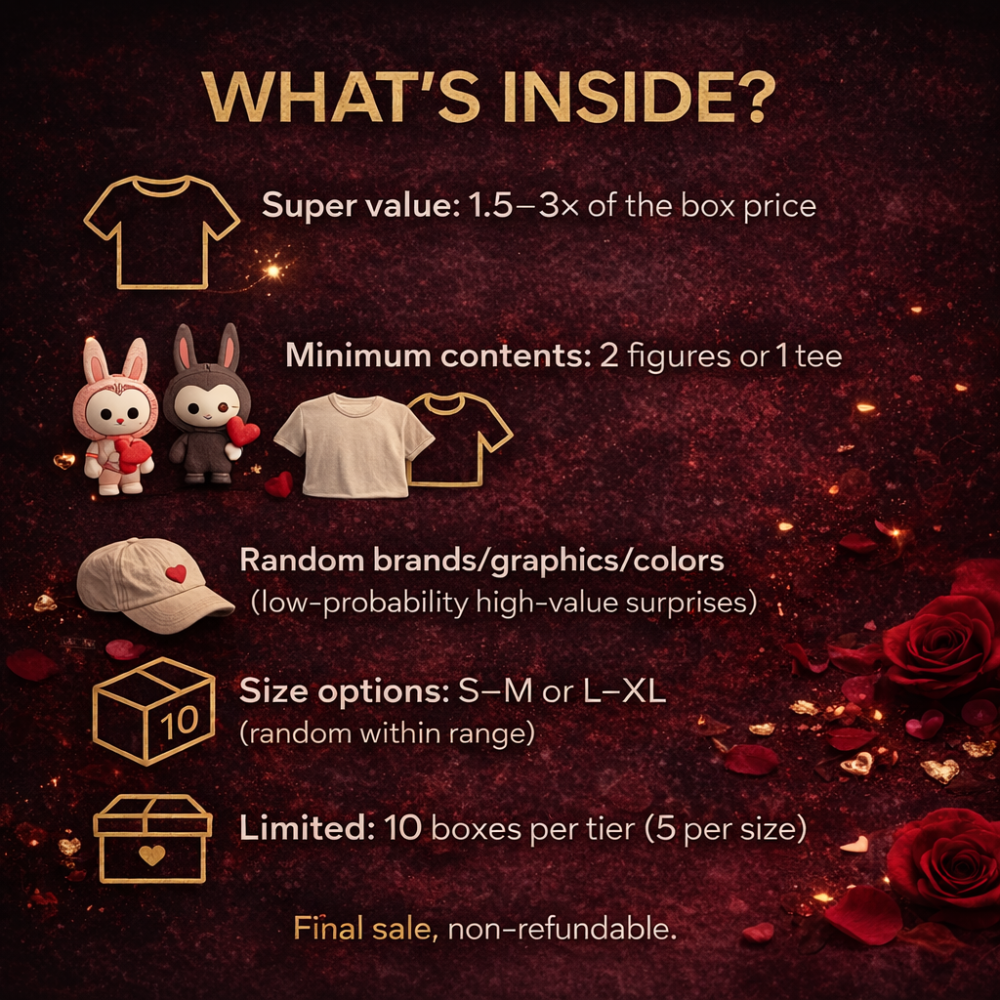 AFV $30 mystery box - Valentine's day edition