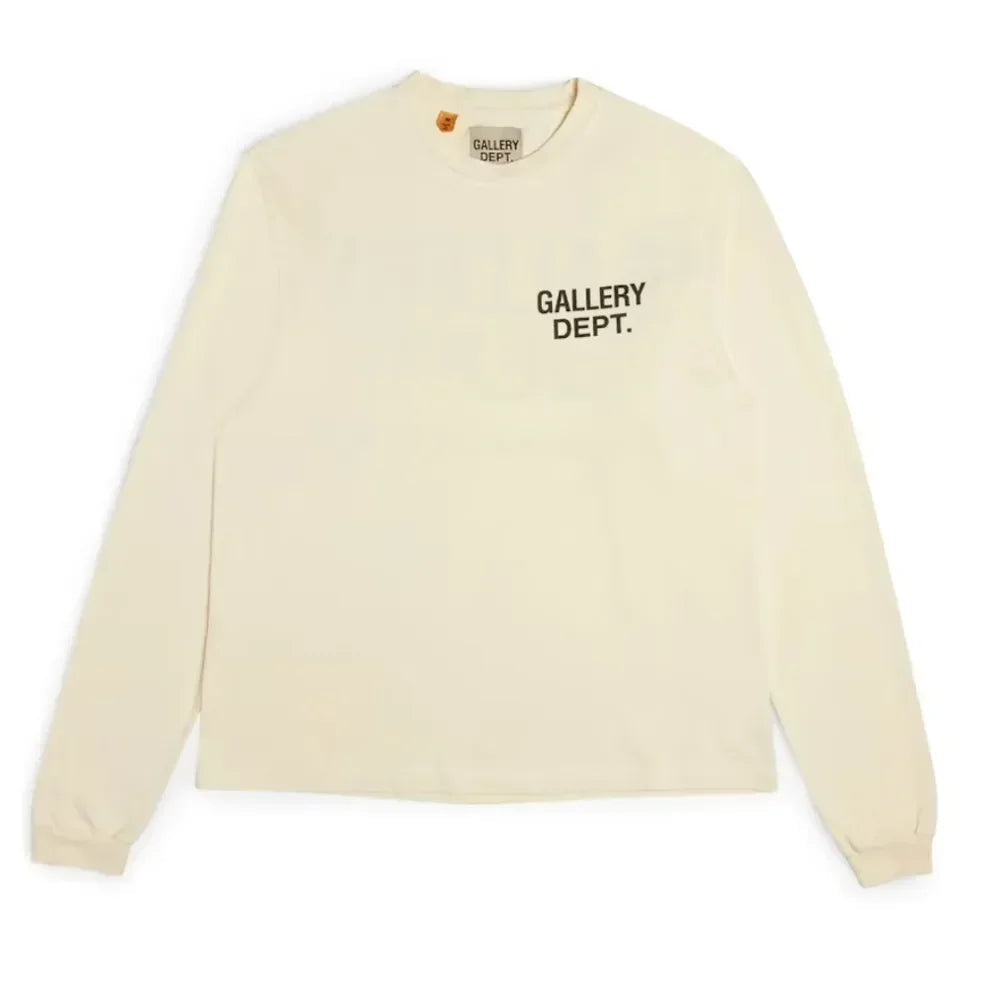 Gallery Dept. Souvenir L/S T-shirt Cream