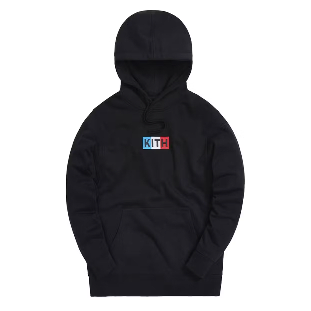 Kith Paris Classic Logo Hoodie Black