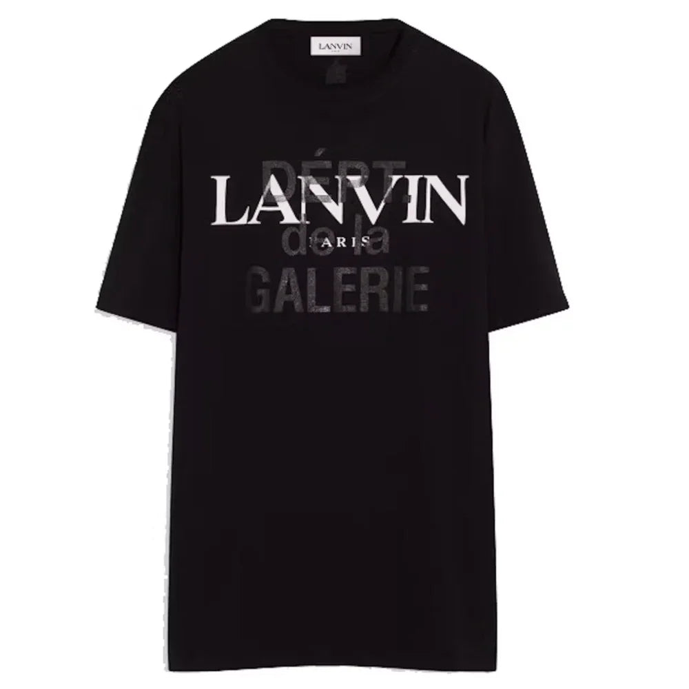 Lanvin x Gallery Dept. Printed T-shirt In French Black